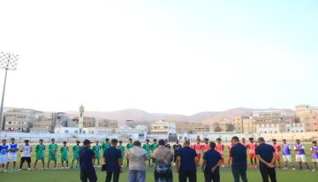 العمودي والسعدي يشهدان المرحلة الأخيرة من برنامج إعداد وانتقاء لاعبي مركز المكلا للتدريب والتطوير