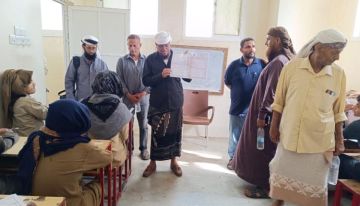 تدشين اختبارات الشهادة العامة لتعليم القرآن الكريم وعلومه للعام 2026م وسط أجواء من الانضباط تدشين اختبارات الشهادة العامة لتعليم القرآن الكريم وعلومه للعام 2026م وسط أجواء من الانضباط