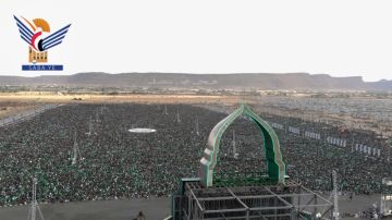 أبناء صعدة يحيون ذكرى المولد النبوي الشريف بحشد جماهيري مهيب