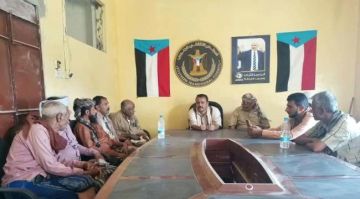 انتقالي طور الباحة يناقش استعدادات الحشد لمليونية الذكرى الـ55 لتأسيس الجيش الجنوبي انتقالي طور الباحة يناقش استعدادات الحشد لمليونية الذكرى الـ55 لتأسيس الجيش الجنوبي