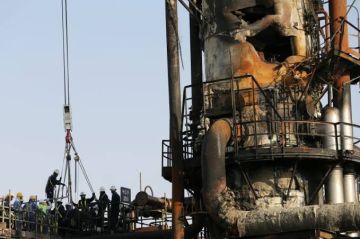 السعودية تقر بتوقف ربع إنتاجها النفطي السعودية تقر بتوقف ربع إنتاجها النفطي