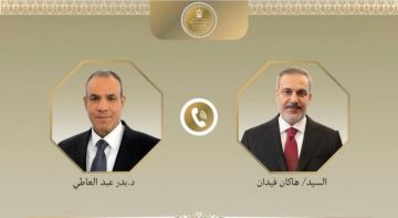 وزير الخارجية المصري يبحث مع نظيره التركي مستجدات القضايا الإقليمية وزير الخارجية المصري يبحث مع نظيره التركي مستجدات القضايا الإقليمية