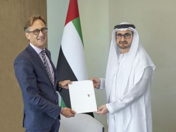 الخارجية الإماراتية تتسلم أوراق اعتماد سفير جمهورية ألمانيا الاتحادية الخارجية الإماراتية تتسلم أوراق اعتماد سفير جمهورية ألمانيا الاتحادية