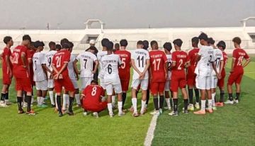 منتخب الناشئين يواصل معسكره الإعدادي في أبين بدعم المحافظ منتخب الناشئين يواصل معسكره الإعدادي في أبين بدعم المحافظ