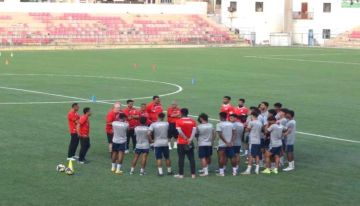 المنتخب الوطني يجري الحصة التدريبية الثانية في معسكره الداخلي بعدن المنتخب الوطني يجري الحصة التدريبية الثانية في معسكره الداخلي بعدن