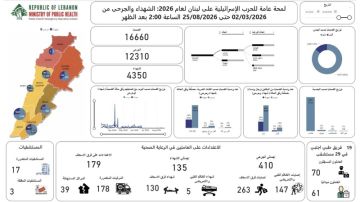 ارتفاع حصيلة ضحايا العدوان الإسرائيلي على لبنان إلى 4350 شهيدا و12310 جرحى ارتفاع حصيلة ضحايا العدوان الإسرائيلي على لبنان إلى 4350 شهيدا و12310 جرحى