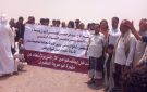 وقفة احتجاجية عقب صلاة الجمعة للمطالبة بإيقاف البسط على مقبرة أبو حربة - ye