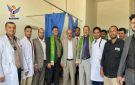 تدشين اختبارات البكالوريوس لطلبة الدفعة الرابعة طب عام وجراحة بجامعة عمران