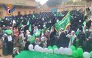 الهيئة النسائية في حجة تحيي ذكرى المولد النبوي وتنظم وقفات تنديدا بالإساءة للقرآن الكريم