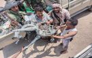 قوات دفاع شبوة تسقط مسيرة حوثية في جبهة بيحان-حريب - ye