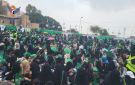 مهرجان نسائي حاشد بمركز محافظة المحويت احتفاء بذكرى المولد النبوي
