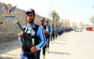مسير راجل لشرطة مرور صعدة تأكيدا على الجاهزية