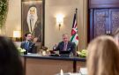 عاهل الأردن يؤكد ضرورة التوصل لتهدئة شاملة في المنطقة