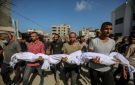 استشهاد ثلاثة فلسطينيين جراء قصف العدو الصهيوني لقطاع غزة - ye