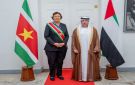 سفير الإمارات يقدم أوراق اعتماده إلى رئيسة جمهورية سورينام