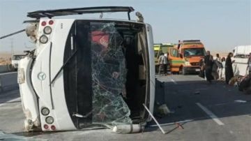 الأردن يجلي 11 مواطنا مصابا بحادث سير في مصر الأردن يجلي 11 مواطنا مصابا بحادث سير في مصر