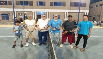 عبدالملك نواز وأسامة الهيثمي يتوجان ببطولة زوجي الرواد في بطولة التنس العدني الـ14 عبدالملك نواز وأسامة الهيثمي يتوجان ببطولة زوجي الرواد في بطولة التنس العدني الـ14