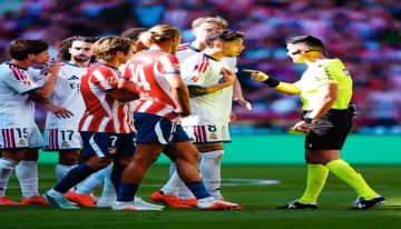 بعد السقوط أمام أتلتيكو.. ريال مدريد يصدر بيانا ناريا ضد التحكيم بعد السقوط أمام أتلتيكو.. ريال مدريد يصدر بيانا ناريا ضد التحكيم