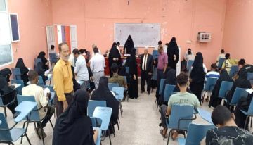 جامعة لحج تدشن امتحانات القبول لاول دفعة بقسم الطب البيطري جامعة لحج تدشن امتحانات القبول لاول دفعة بقسم الطب البيطري