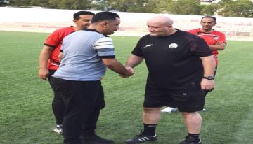 عرفات الضالعي يلتقي بعثة المنتخب الوطني ويؤكد تسخير كافة الإمكانيات لإنجاح التحضيرات لخليجي 27