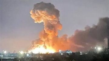 سماع دوي انفجار في كييف سماع دوي انفجار في كييف