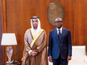 سفير الإمارات الجديد يقدم أوراق اعتماده إلى رئيس بنين سفير الإمارات الجديد يقدم أوراق اعتماده إلى رئيس بنين