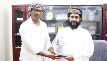 نادي فرتك يكرم مدير عام حصوين تقديراً لجهوده في دعم الرياضة
