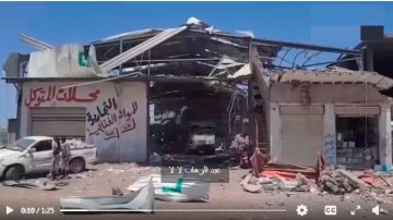 أولى صور السوق المستهدف بتعز أولى صور السوق المستهدف بتعز