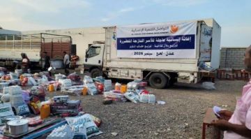 حملة إغاثية تستهدف نازحي الحديدة في لحج حملة إغاثية تستهدف نازحي الحديدة في لحج