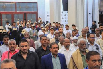 بحضور التميمي.. منسقية الانتقالي بجامعة حضرموت تختتم الملتقى الصيفي الطلابي الثالث بحضور التميمي.. منسقية الانتقالي بجامعة حضرموت تختتم الملتقى الصيفي الطلابي الثالث