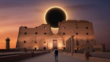 كسوف كلي يضيء سماء الأقصر لأكثر من 6 دقائق
