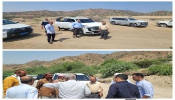 برعاية محافظ محافظة لحج.. فريق هندسي يصل إلى مديرية طور الباحة برعاية محافظ محافظة لحج.. فريق هندسي يصل إلى مديرية طور الباحة