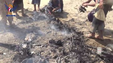 الإعلام الحربي يوزع مشاهد إسقاط طائرة استطلاع مسلحة نوع كاريال تابعة للعدو السعودي في حجة الإعلام الحربي يوزع مشاهد إسقاط طائرة استطلاع مسلحة نوع كاريال تابعة للعدو السعودي في حجة