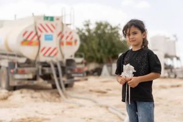  اليونيسيف : 15.8 مليون لتر مياه لـ 10 آلاف شخص في 30 تجمعا بالضفة الغربية