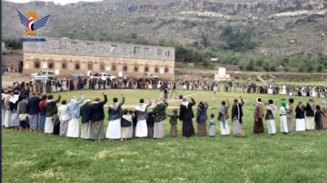 وقفات حاشدة في مديريات محافظة صنعاء تأكيدا على وحدة الصف وتضامنا مع الأشقاء في غزة ولبنان وإيران