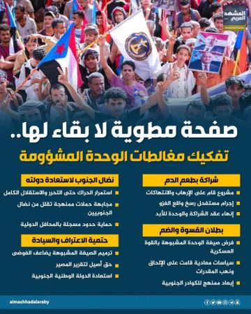 صفحة مطوية لا بقاء لها.. تفكيك مغالطات الوحدة المشؤومة (إنفوجراف)