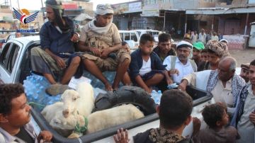 الحديدة.. تسيير قافلة غذائية للمرابطين في المديريات المحررة بالساحل الغربي الحديدة.. تسيير قافلة غذائية للمرابطين في المديريات المحررة بالساحل الغربي