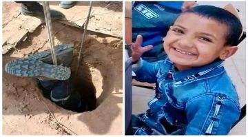 يا بابا طلعني.. الجزائر تحبس أنفاسها ترقبا لإنقاذ طفل سقط في بئر بعمق 80 مترا يا بابا طلعني.. الجزائر تحبس أنفاسها ترقبا لإنقاذ طفل سقط في بئر بعمق 80 مترا