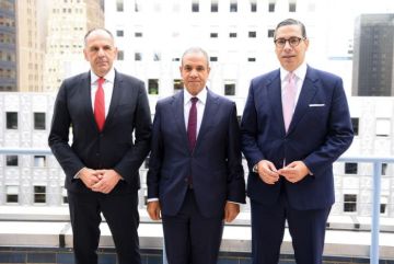 وزراء خارجية مصر واليونان وقبرص يعقدون اجتماعا ثلاثيا في نيويورك وزراء خارجية مصر واليونان وقبرص يعقدون اجتماعا ثلاثيا في نيويورك