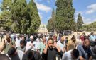 75 ألف مصل يؤدون الجمعة في المسجد الأقصى