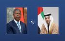منصور بن زايد ورئيس أنغولا يبحثان تعزيز الشراكة الاقتصادية