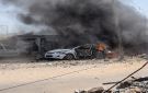 إصابة عدد من الفلسطينيين جراء استهداف العدو الإسرائيلي مركبة غرب مدينة غزة