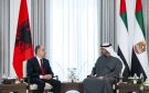 رئيس الإمارات يستقبل نظيره الألباني