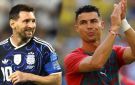 ميسي ورونالدو في فريق واحد خلال مباراة اعتزال تيفيز