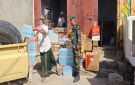 لحج .. أحرار وحرائر الحواشب يسيرون قافلة دعم لأبطال القوات الجنوبية في جبهات المسيمير
