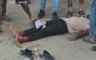استشهاد فلسطيني وإصابة آخرين جراء قصف للعدو الإسرائيلي على مخيم النصيرات بقطاع غزة - ye