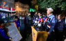مهرجان كشفي بميدان التحرير بالعاصمة صنعاء احتفاء بالعيد الـ 12 لثورة 21 سبتمبر