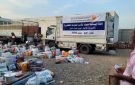 حملة إغاثية تستهدف نازحي الحديدة في لحج