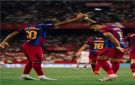 هاتريك رافينيا يمنح برشلونة فوزا مثيرا على إشبيلية - ye