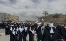 مسيرات طلابية بساحل حضرموت ترفض فصل المعلمين المتعاقدين